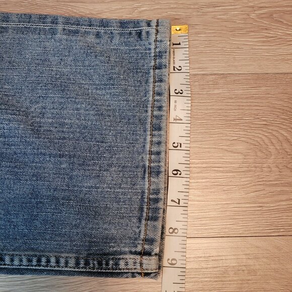 VTG Tommy Hilfiger Jeans 36x32 Freedom Fit Relaxed Straight Medium Light Y2K - Picture 10 of 10
